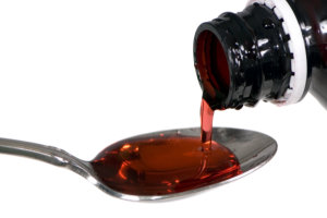 flavored syrup