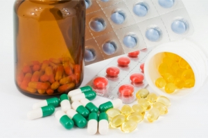 medicine tablets, capsule and gel